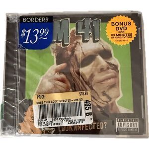 Sum 41 Does This Look Infected CD Album & Bonus DVD New Borders Edition
